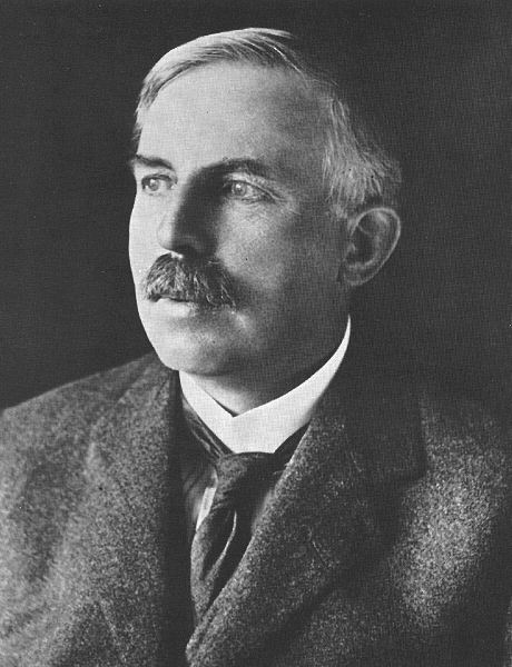 Photographie d'Ernest Rutherford