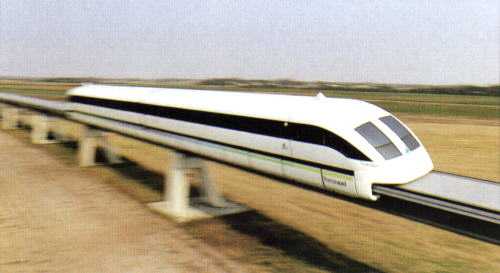 Le Transrapid, le prototype allemand